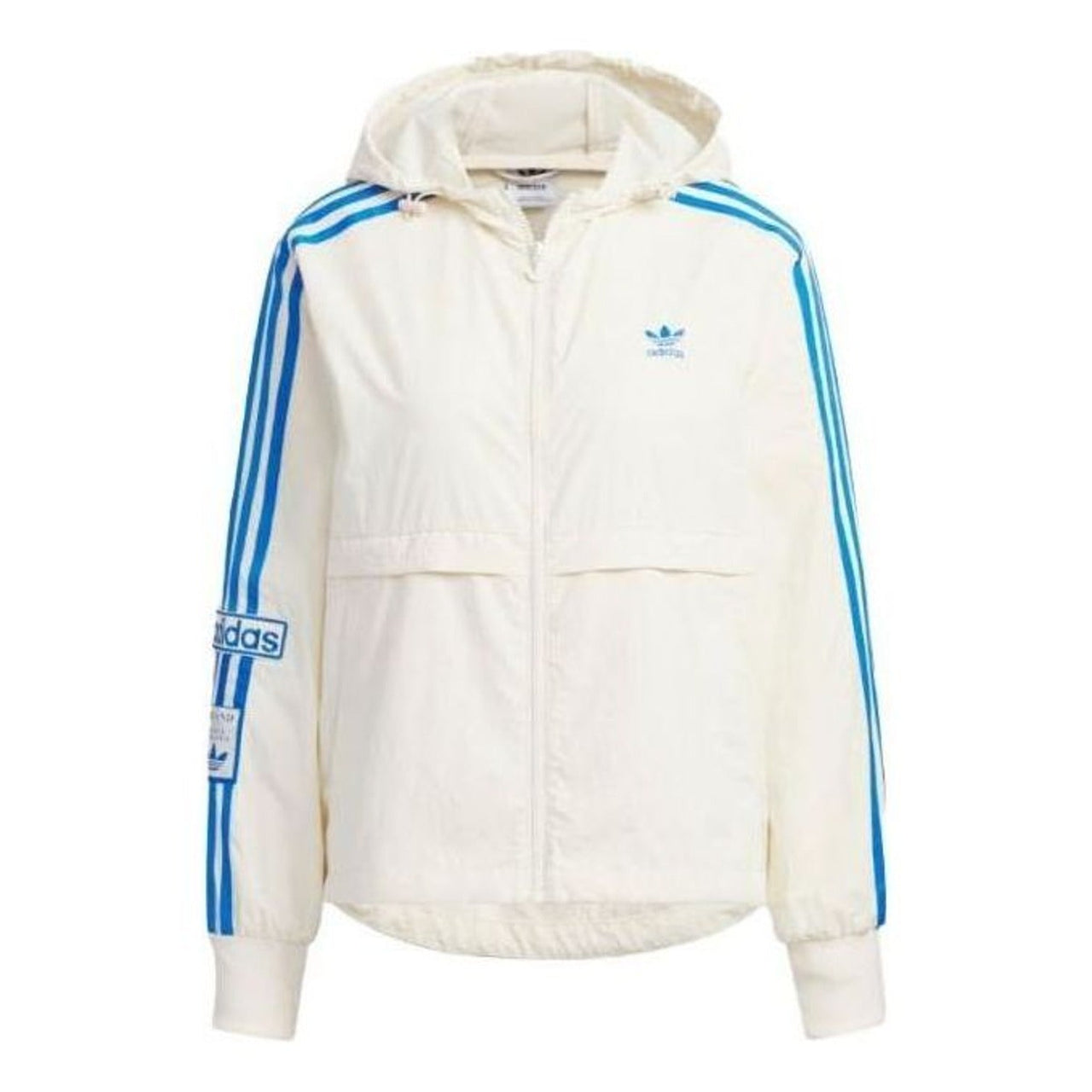 (WMNS) adidas Always Original Windbreaker Asia Sizing 'White Blue' IL6499