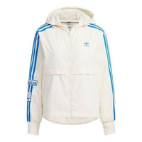 (WMNS) adidas Always Original Windbreaker Asia Sizing 'White Blue' IL6499