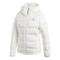 (WMNS) adidas Helionic Hooded Jacket Asia Sizing 'White' BQ1927