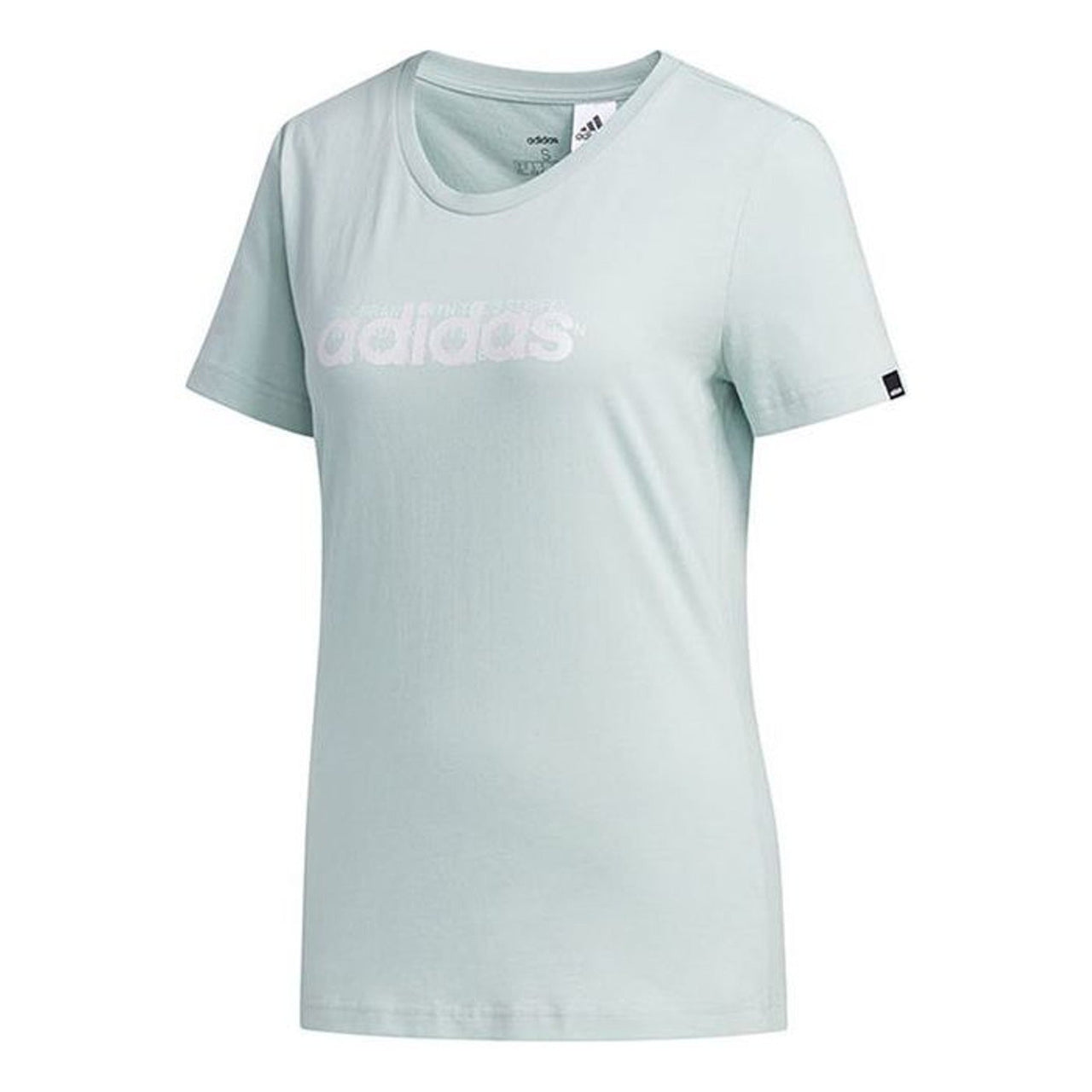 (WMNS) adidas Adi International T-Shirt Asia Sizing 'Teal' FM6159