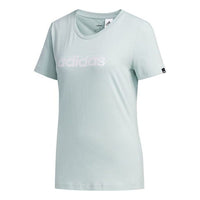 (WMNS) adidas Adi International T-Shirt Asia Sizing 'Teal' FM6159