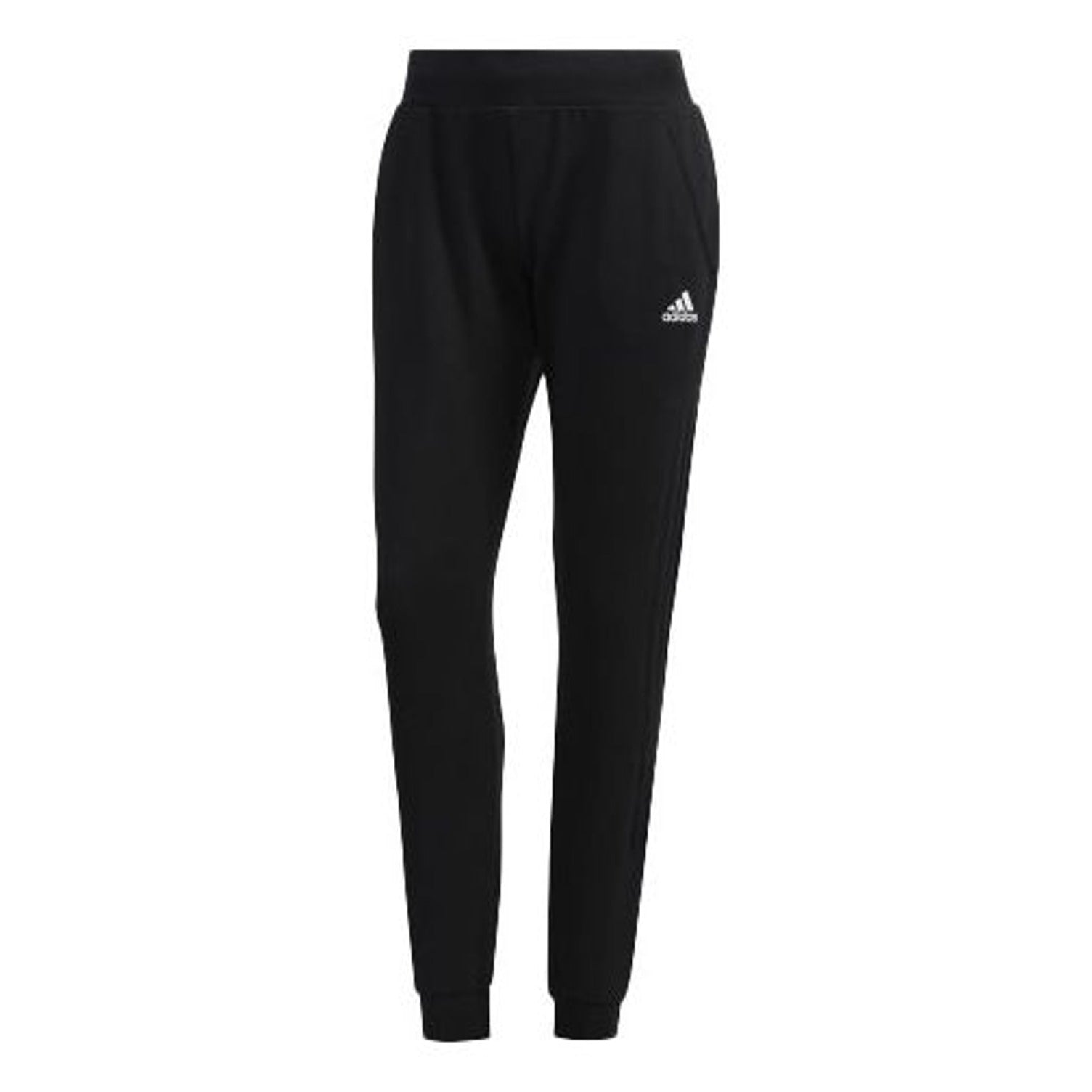 (WMNS) adidas Knit Sweatpants Asia Sizing 'Black' FM9253