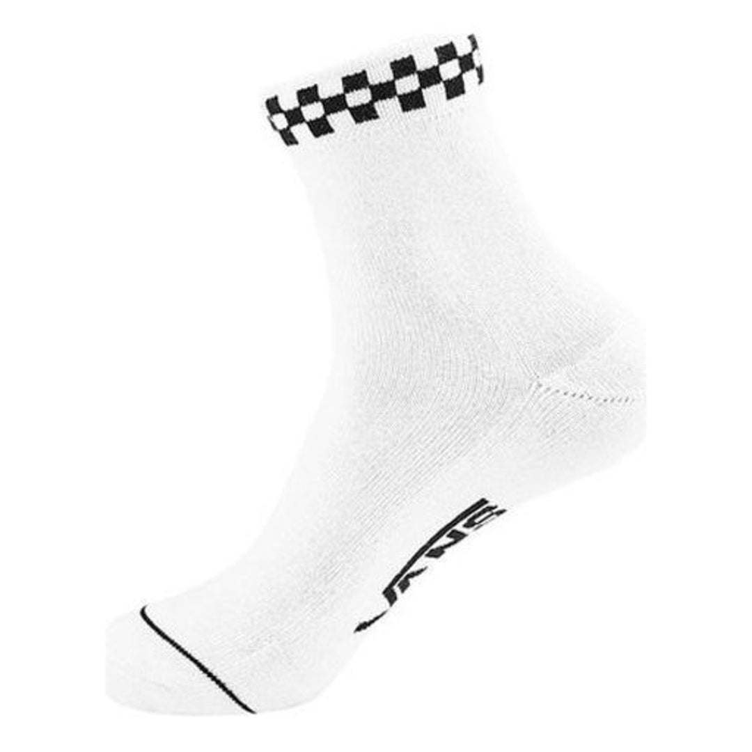 Vans Peek-A-Check Crew Socks 'White Black' VN0A3Z92YB21