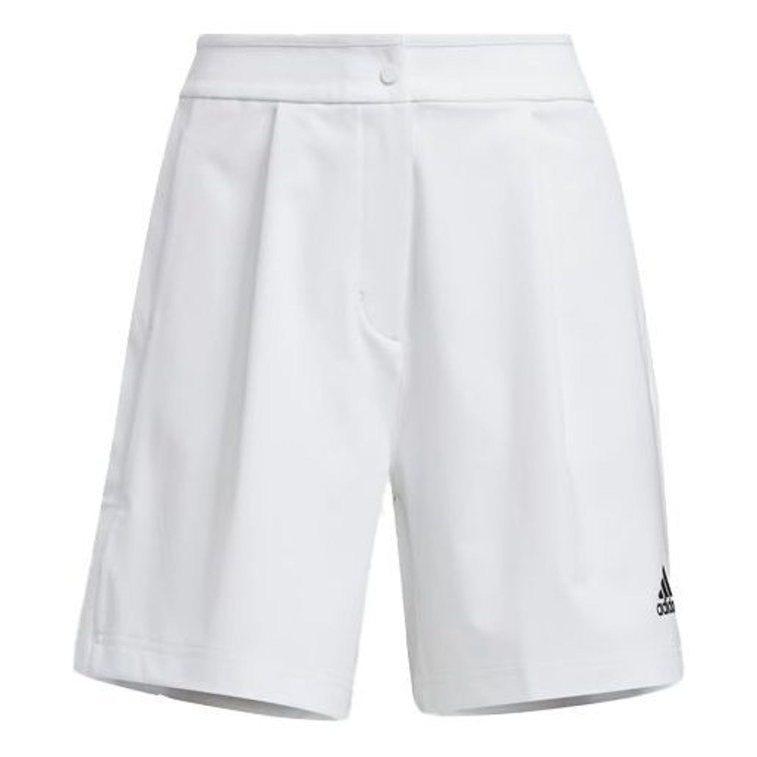 (WMNS) adidas Solid Color Logo Casual Shorts Asia Sizing 'White' HF2463