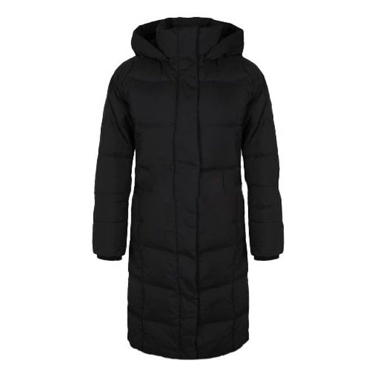 (WMNS) adidas Long Down Jacket Asia Sizing 'Black' EH3987