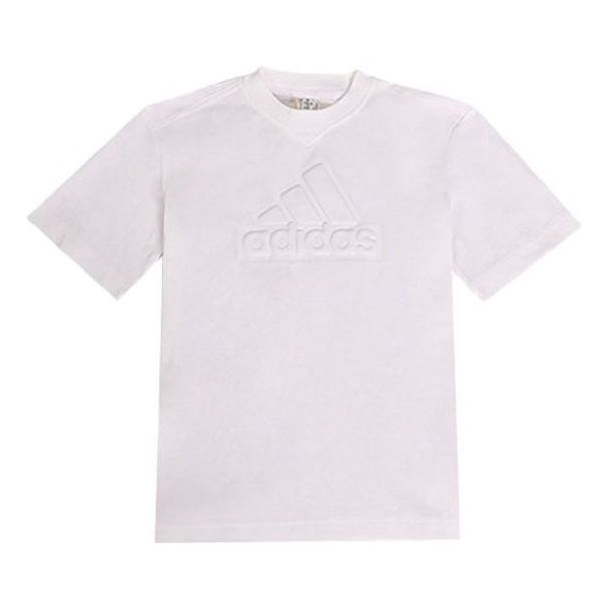 (GS) adidas Future Icons Logo Pique T-Shirt Asia Sizing 'White' HR6295
