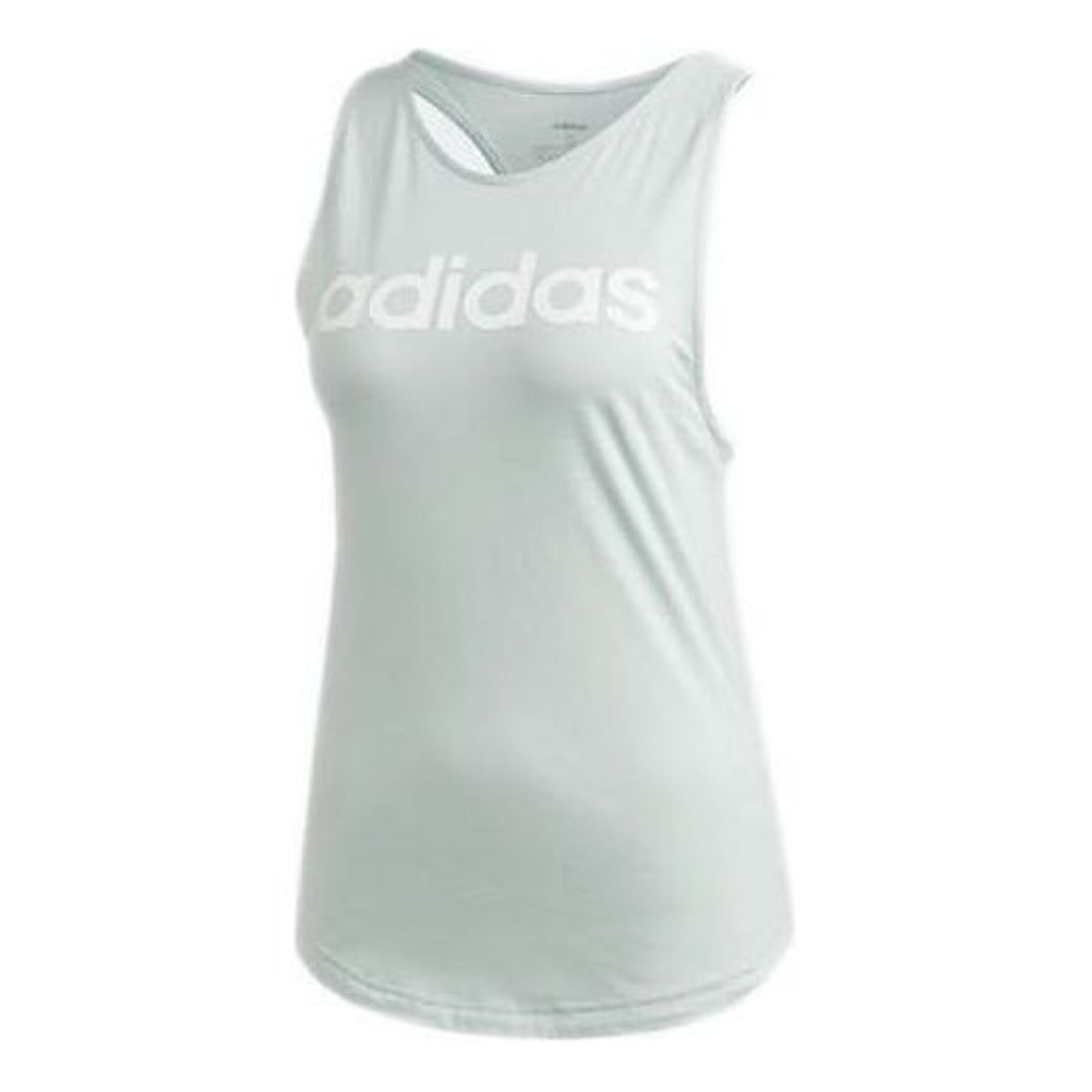 (WMNS) adidas Essentials Linear Tank Top Asia Sizing 'Green' FM6360