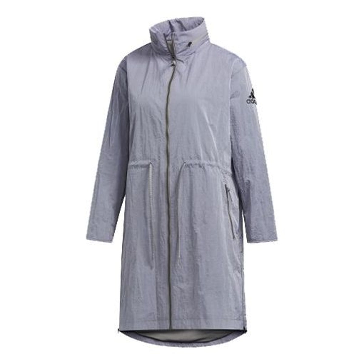 (WMNS) adidas Woven Travel Jacket Asia Sizing 'Grey' FM9298