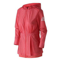 (WMNS) adidas Windbreaker Asia Sizing 'Red' EA3107
