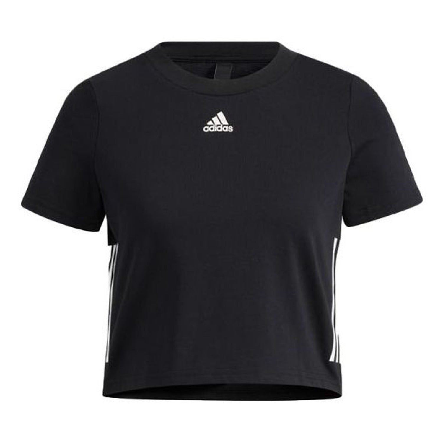 (WMNS) adidas Apxj Ss T-Shirt Asia Sizing 'Black White' HF5116