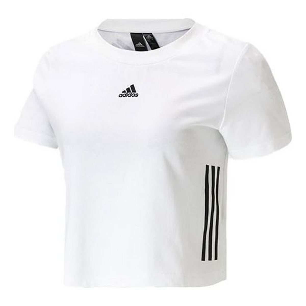 (WMNS) adidas APXJ SS T-Shirt Asia Sizing 'White Black' HF5115