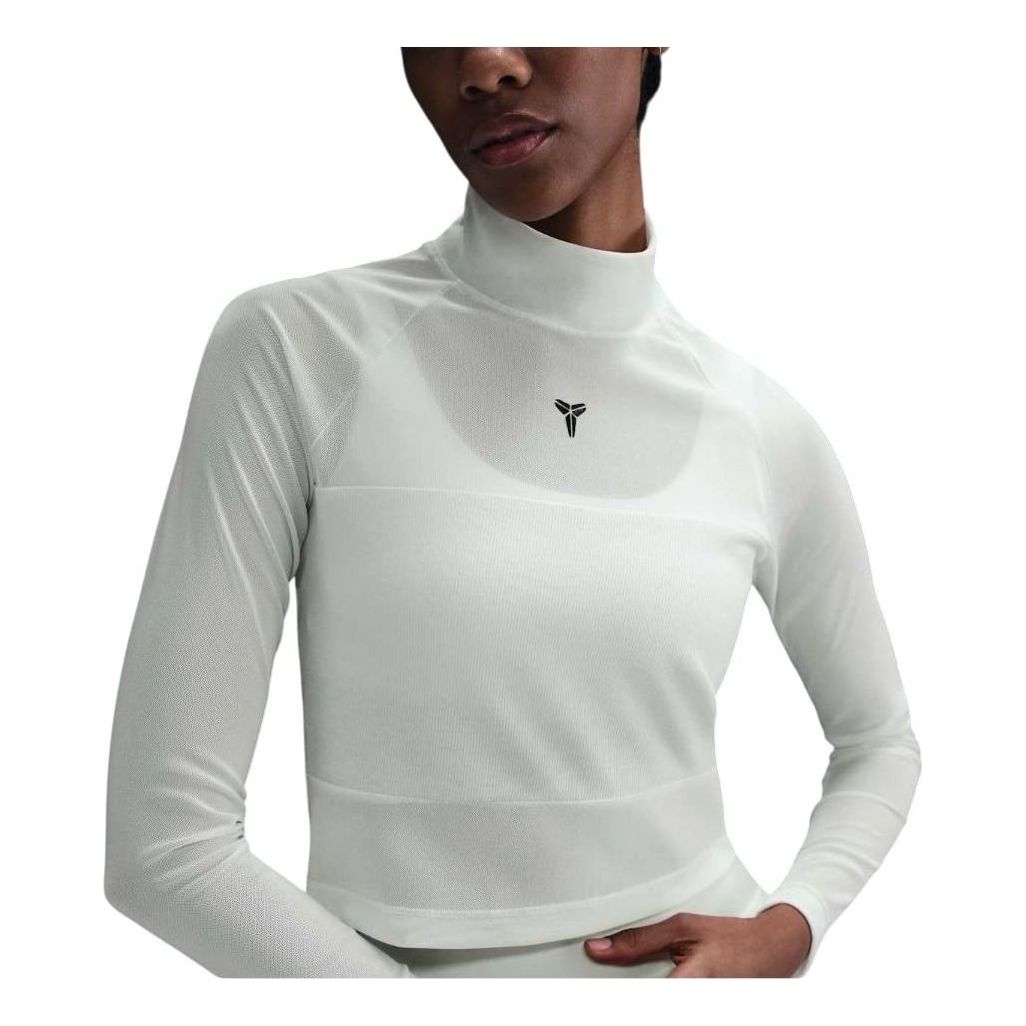 (WMNS) Nike x Kobe Bryant Long-Sleeves Cropped Top 'White' IB0014-133