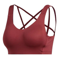 (WMNS) adidas Stronger For It Alpha Bra Asia Sizing 'Red' GC7717