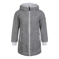 (WMNS) adidas Reversible Sherpa Jacket Asia Sizing 'Grey' GI7955