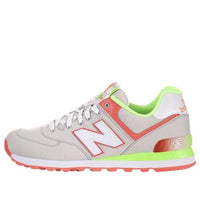 (WMNS) New Balance 574 Alpine Low Cut Grey/Orange/Green WL574APN