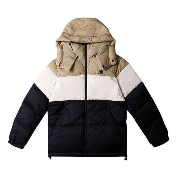 New Balance Reversible Down Jacket Asia Sizing 'Beige White Black' NPA43013-BK