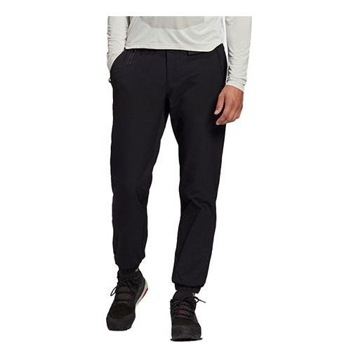 adidas Cap New Pants travel Outdoor Sports Long Pants Black GP2899