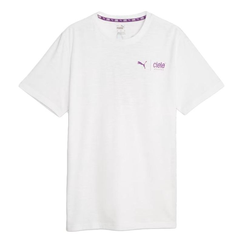 PUMA x CIELE 'Peace is the Place' Running Tee 'White' 523977-02