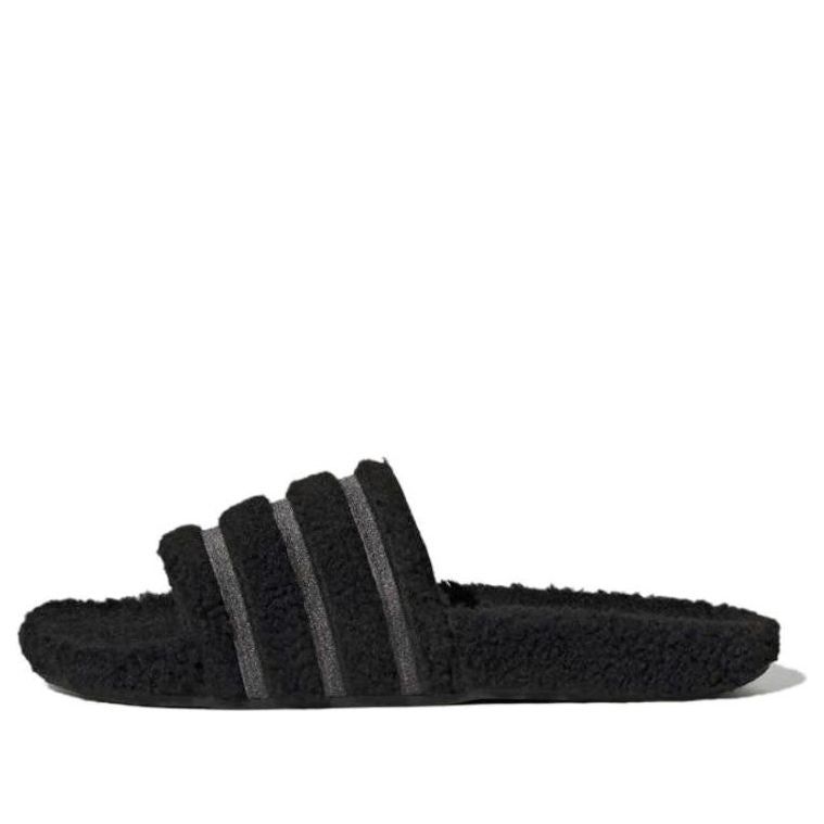 adidas Adilette Cozy Slides Core 'Black' H06452