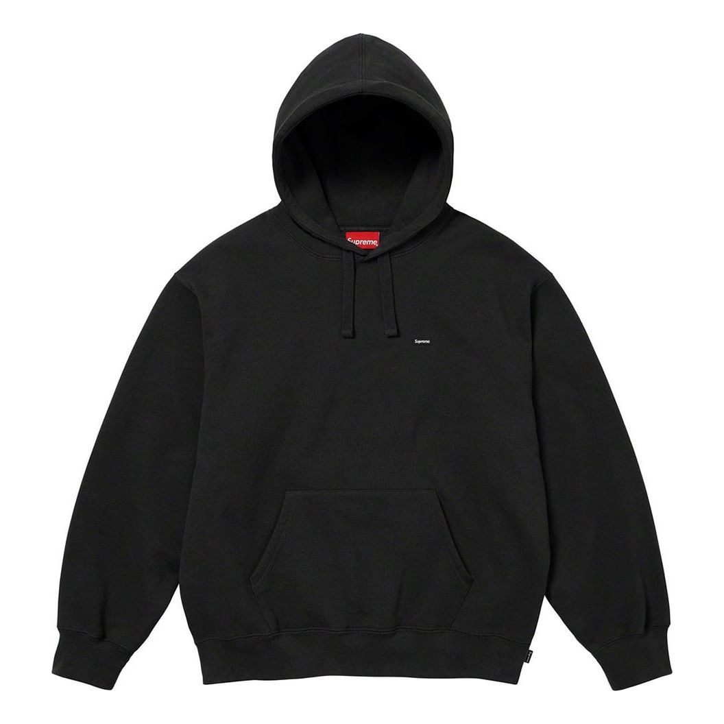 Supreme FW23 FW23 Week11 Small Box Drawcord Hoodie 'Black' SUP-FW23-180