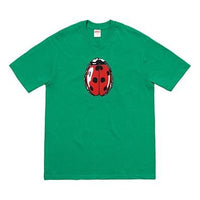 Supreme SS18 Ladybug Tee Green Printing Short Sleeve Unisex Green SUP-SS18-0131