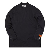 HERON PRESTON Unisex Printing Embroidery Swea Black HMAB007F196000160401