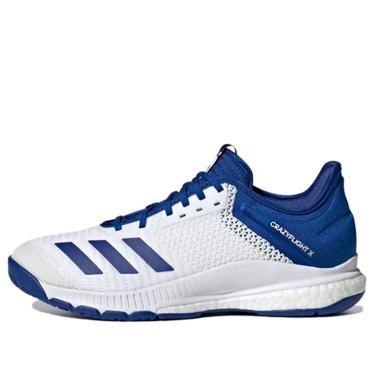 (WMNS) adidas Crazyflight X 3 'White Collegiate Royal' D97834