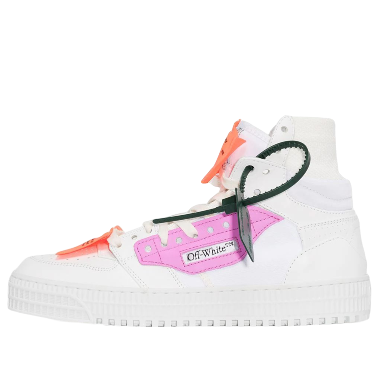 (WMNS) Off-White Off-Court 3.0 High-Top Sneaker 'White Pink' OWIA112S22LEA0010132