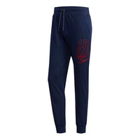 Men's adidas neo Navy Blue Sports Pants/Trousers/Joggers EI6274