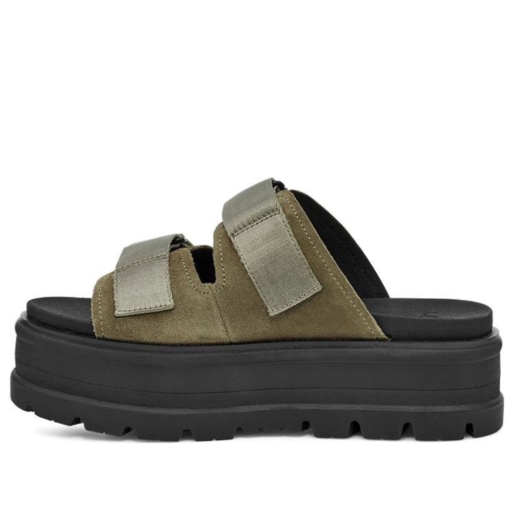(WMNS) UGG Clem Outdoor Thick Sole Fashion Sandals 'Brown' 1118771-BOSD