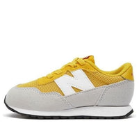 (TD) New Balance 237 Low-Top Running Shoes Yellow/Grey IH237HG1