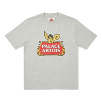 PALACE x Stella Artois Crossover Logo Pattern Short Sleeve Unisex Gray PAL-SS21-20