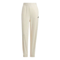 (WMNS) adidas Velour Pants Asia Sizing 'White' HG1824