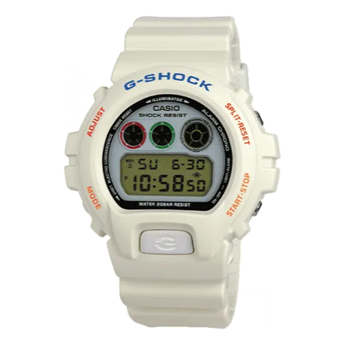 CASIO G-Shock Digital 'White' DW-6900JM21