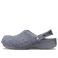 Crocs Classic Fuzz Mania Clogs 'Slate Grey' 206625-0DA