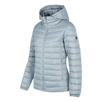(WMNS) Skechers Woven Lightweight Windproof Down Jacket 'Grey' P423W011-02N6