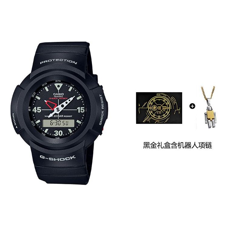 CASIO G-Shock Analog-Digital 'Black' AW-500E-1EPR