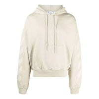 Men's Off-White FW21 Arrow Loose Fit Beige OMBB037F21FLE0071717