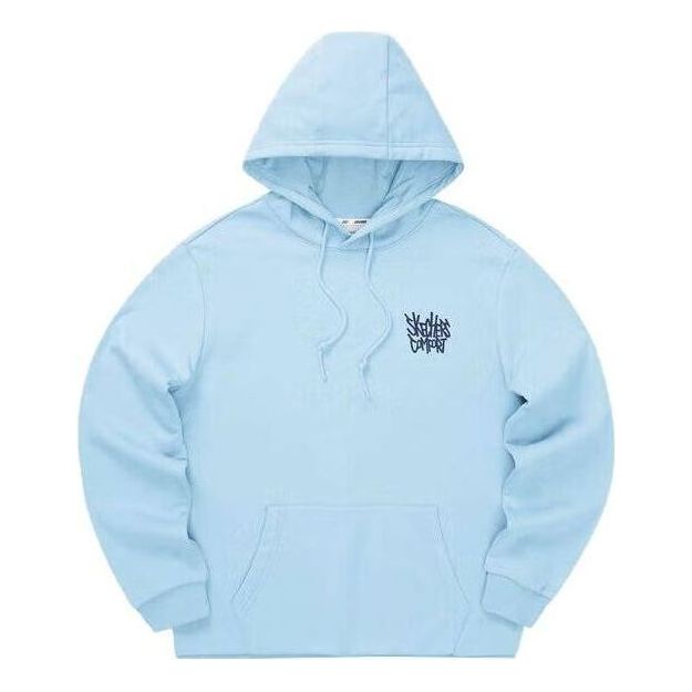 Skechers Graphic Hoodie 'Blue Black' L322U105-01CQ