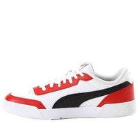 PUMA Caracal SoftFoam Casual Board Shoes White/Red 369863-14