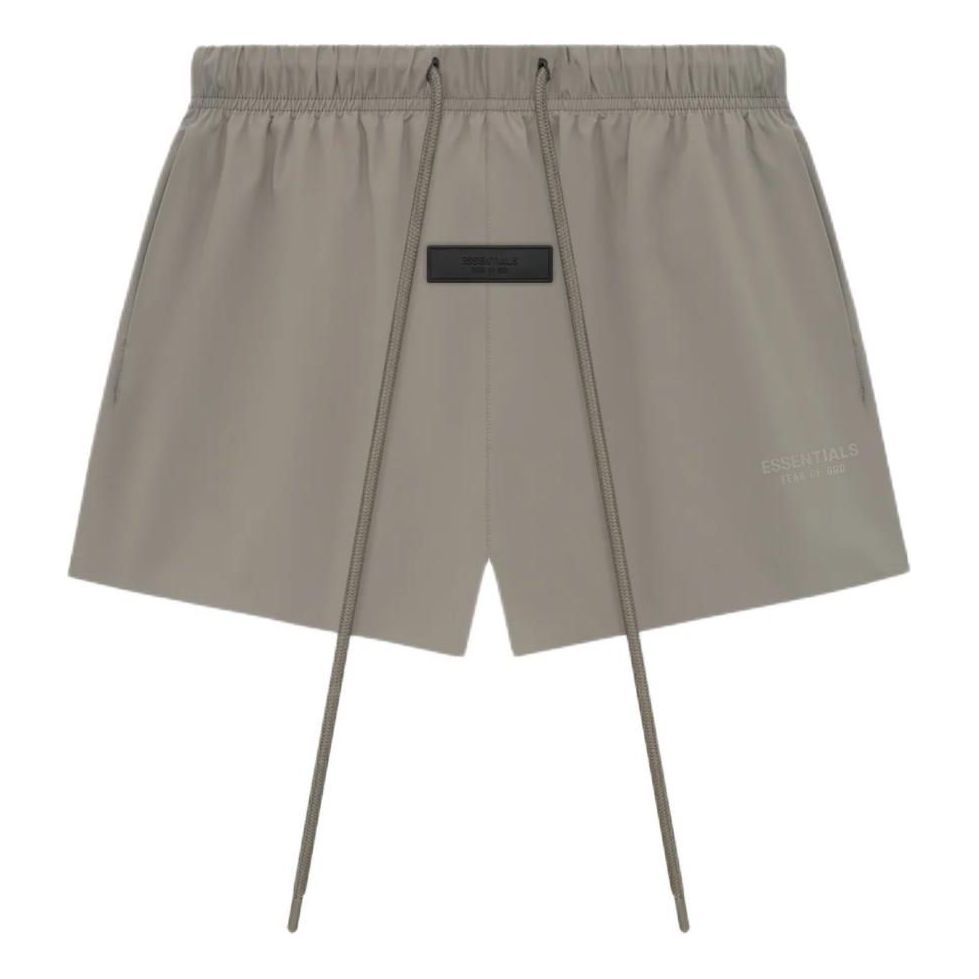 Fear of God Essentials SS24 Nylon Running Short 'Dust' 160SU244215F