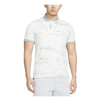 Nike Slim Fit Golf Print Polo 'Grey' DN2360-025
