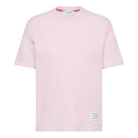 (WMNS) THOM BROWNE Short Sleeve T-Shirt 'Pink' FJS207A-00050-680