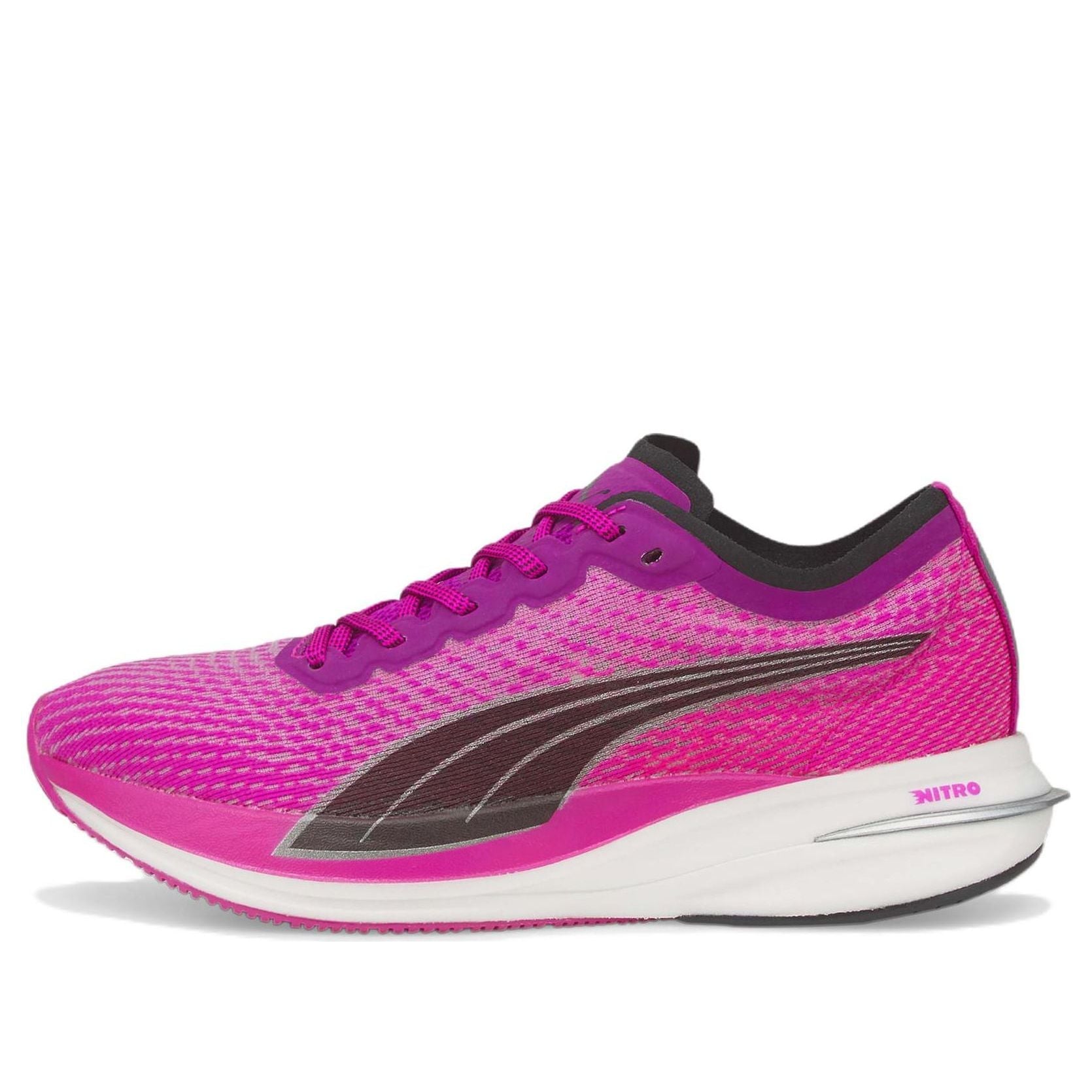 (WMNS) PUMA Deviate Nitro 'Deep Orchid Black' 194453-12