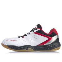 Li-Ning Badminton Training Shoes 'White Red' AYTP061-1