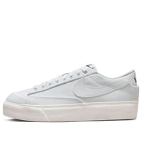 (WMNS) Nike Blazer Platform Low Canvas 'White' DV7475-100