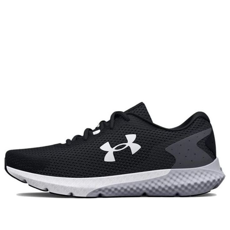 Under Armour Charged Rogue 3 Extra Wide Running Shoes 'Black White' 3026020-002