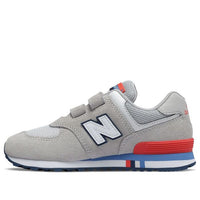 (GS) New Balance 574 Grey/Red/Blue YV574NCR