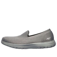 (WMNS) Skechers On-The-Go Flex Slip-on Shoes Grey 136401-GRY