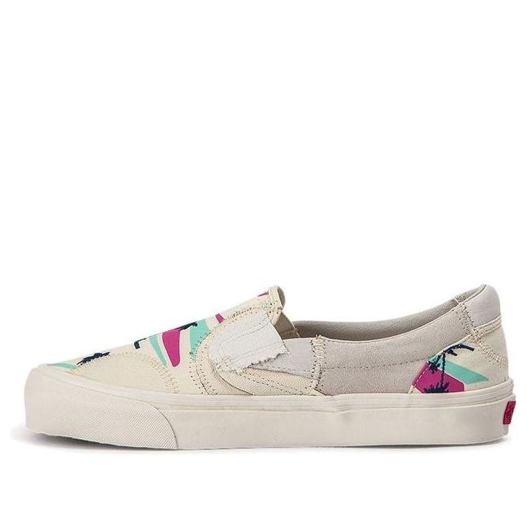 Vans CLASSIC SLIPON BRICOLAGE LX 'EMBROIDERED PALM' VN0A45JXVM41